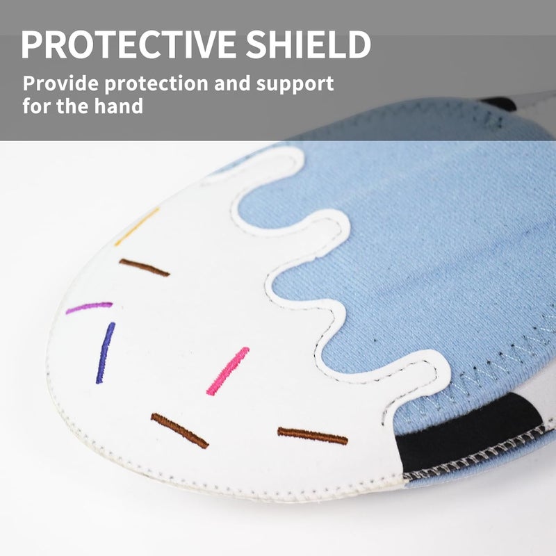Heyear Baseball Sliding mitt, Sliding Mitt for Youth, Baseball Softball Glove for Hand Protection, Breathable and Durable, Adjustable Elastic Wrist Strap, Ambidextrous Design - Image 4